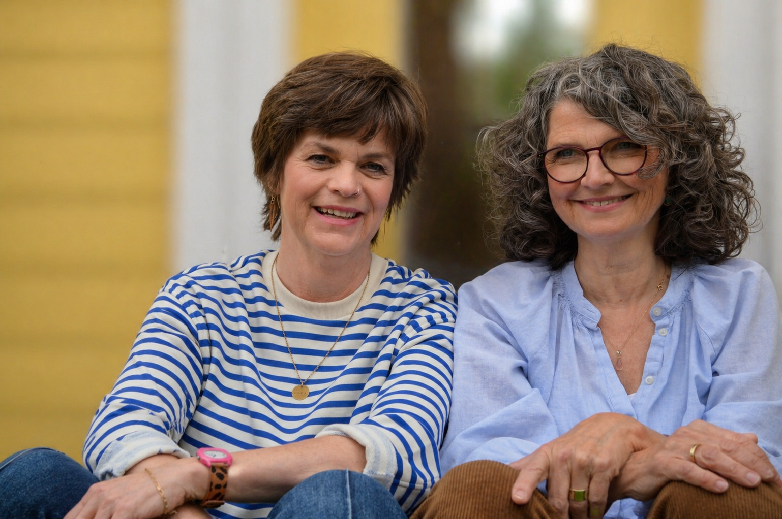 Yvonne Knemeyer-Becker und Birgitta Ram gemeinsam